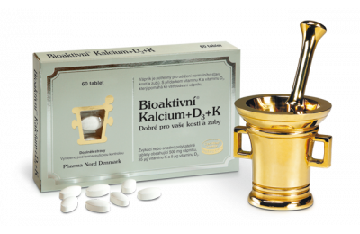 PHARMA NORD Bioaktivní Kalcium+D3+K1+K2, 60 tablet